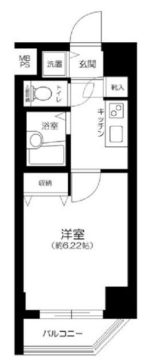 東京都豊島区上池袋4(マンション)の賃貸物件の間取り
