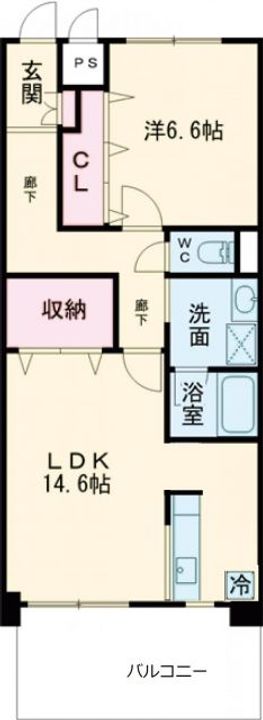 SUNRISE太田の間取り