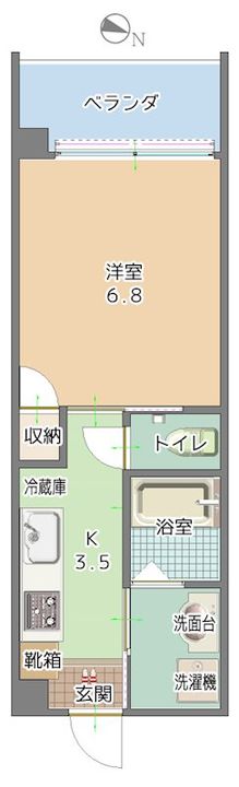トーマスKIOの間取り