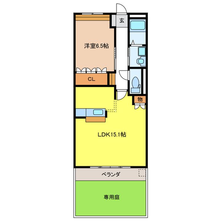 来夢ガーデンの間取り