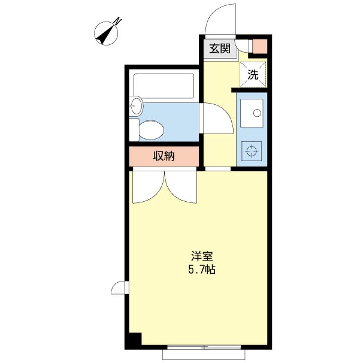 Dエスト東野の間取り