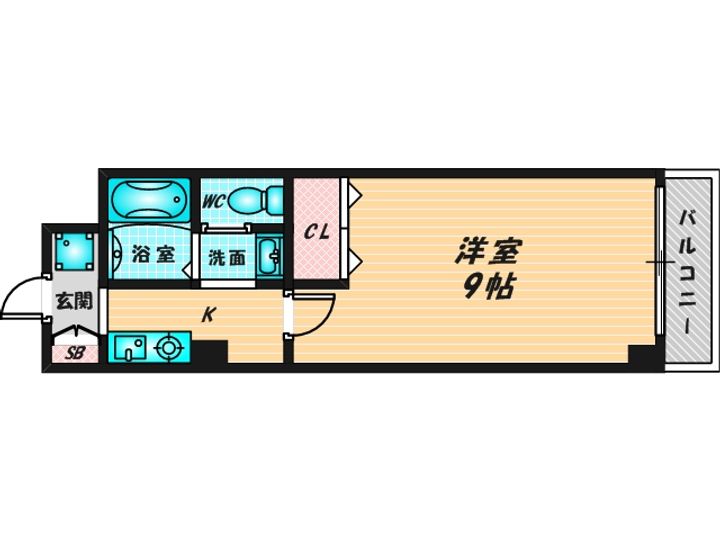 M’プラザ布施弐番館の間取り