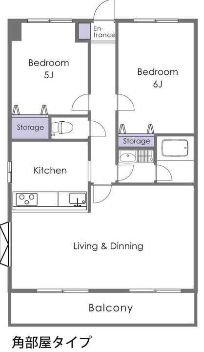 埼玉県東松山市神明町1(マンション)の賃貸物件の間取り