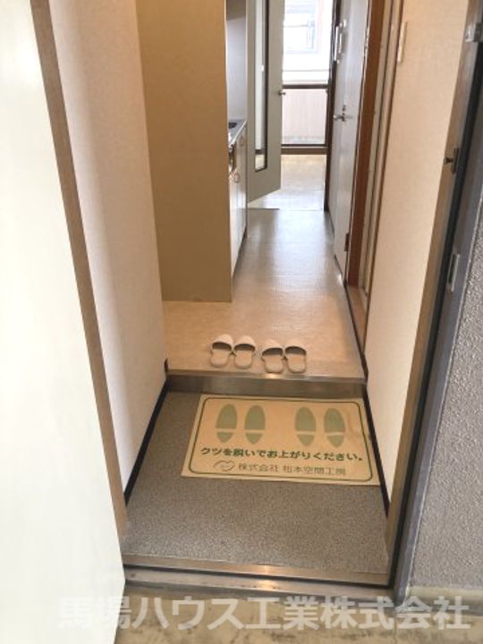 アビテIIの玄関