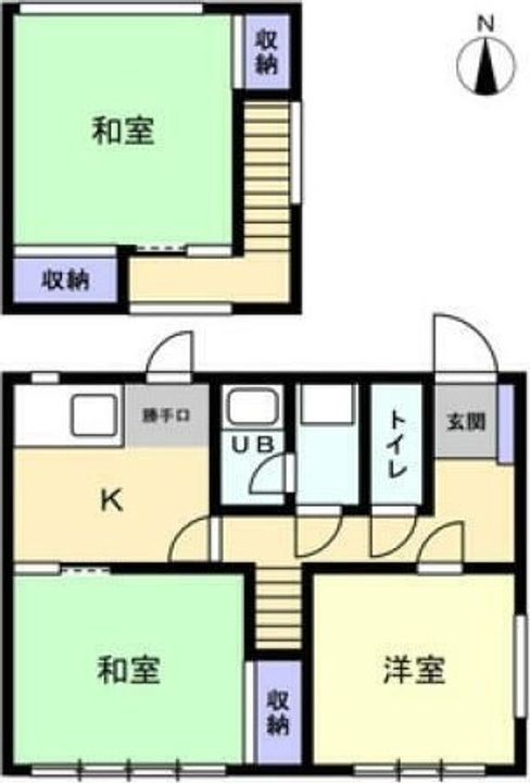 香川県高松市東ハゼ町(一戸建)の賃貸物件の間取り