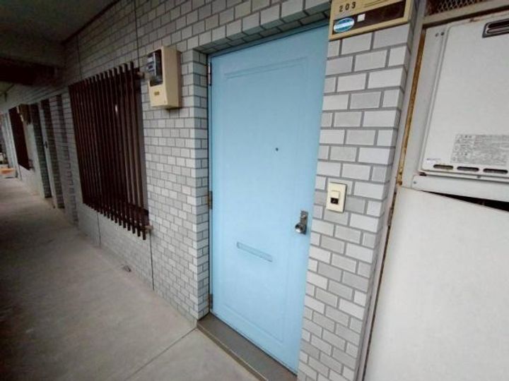 宮崎県宮崎市堀川町(マンション)の賃貸物件の玄関