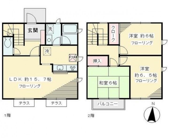 神奈川県川崎市麻生区王禅寺東5(一戸建)の賃貸物件の間取り
