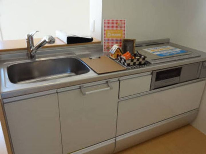 フルーレ A棟のキッチン