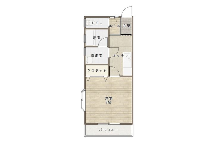 メゾンブリアンの間取り