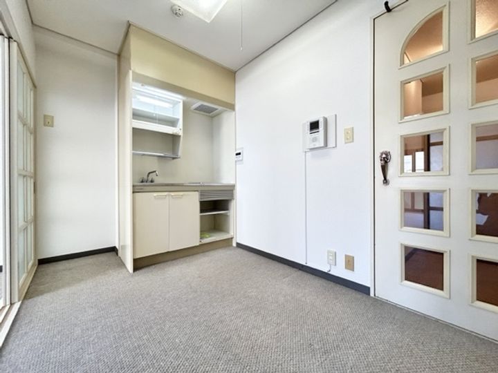 宮城県仙台市青葉区北目町(マンション)の賃貸物件のキッチン