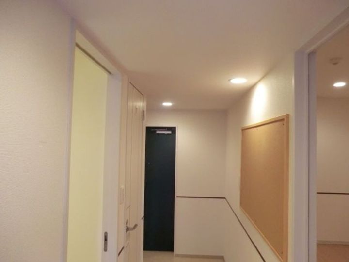 ロイヤルパークス新田の玄関