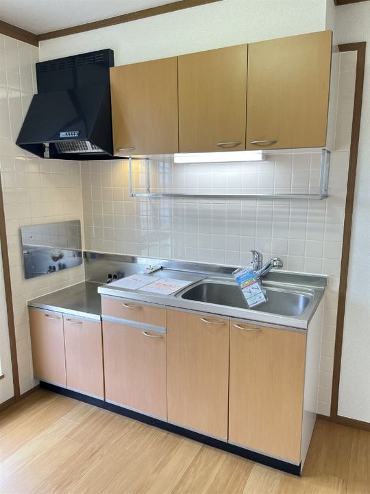 静岡県浜松市浜名区新原(アパート)の賃貸物件のキッチン