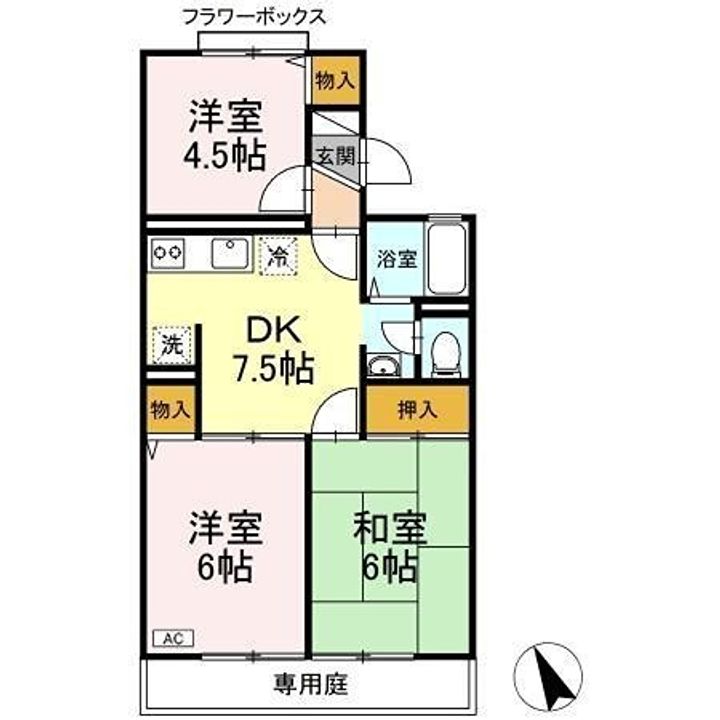 ドルフ東戸塚の間取り