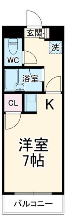 カームダウン喜多山の間取り