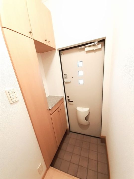 香川県三豊市豊中町笠田笠岡(アパート)の賃貸物件の玄関