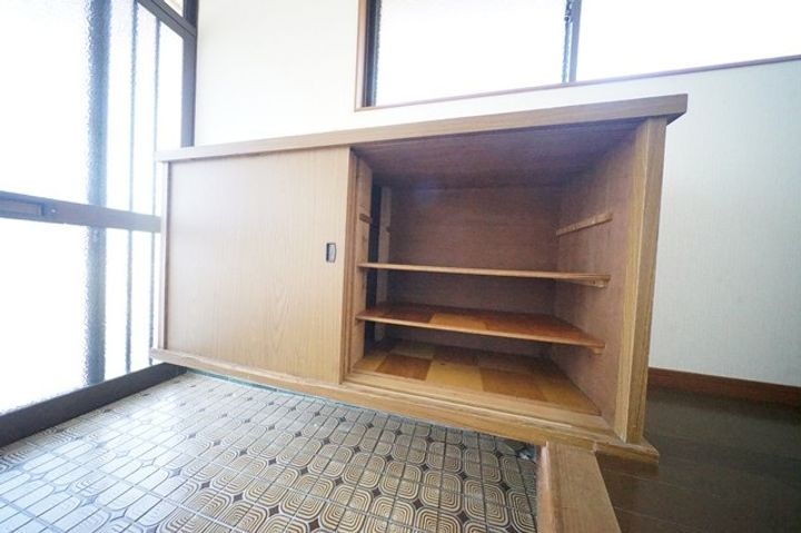 山口県下関市稗田南町(一戸建)の賃貸物件の玄関
