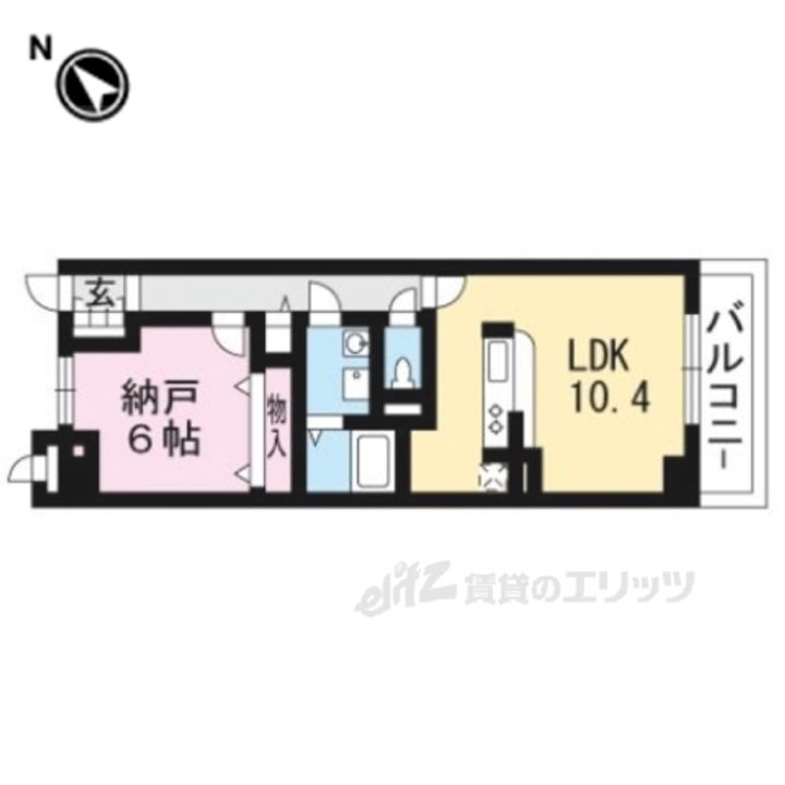 メゾン・ド・フランの間取り