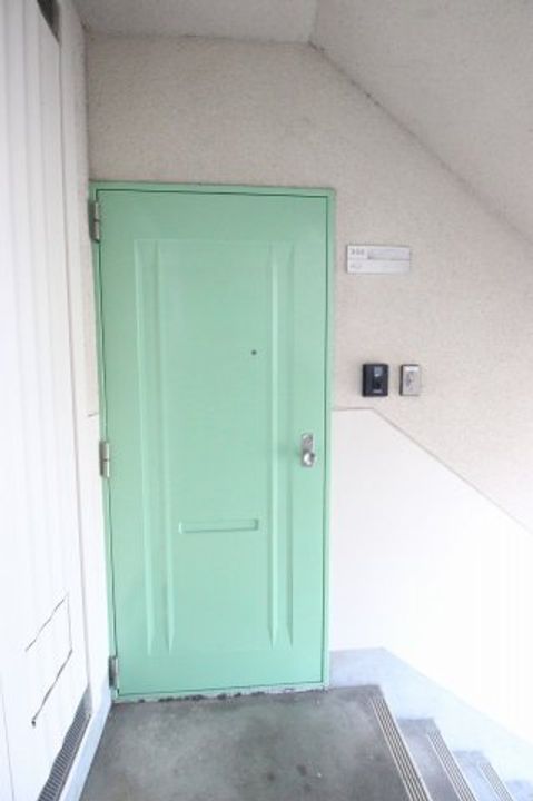 サンコーポラス都城IIの玄関