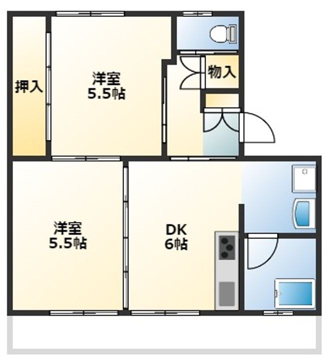 サンコーポラス都城IIの間取り