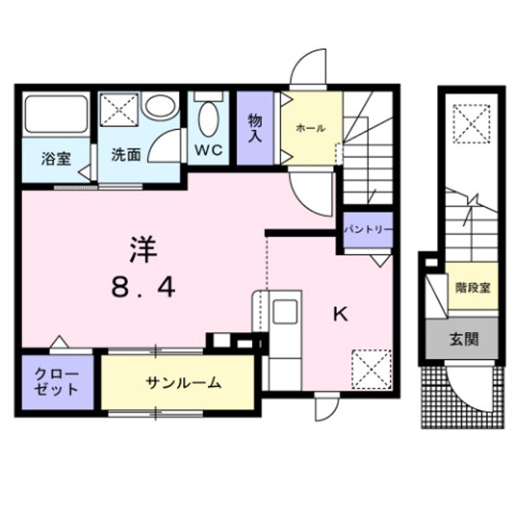 フェア レジデンスの間取り