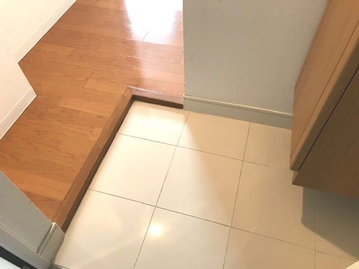 カスタリア大町の玄関