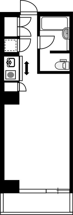 ラ・ヴェリエール(宮本ビル)の間取り