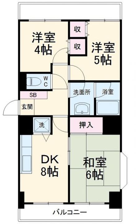リレント相武台の間取り