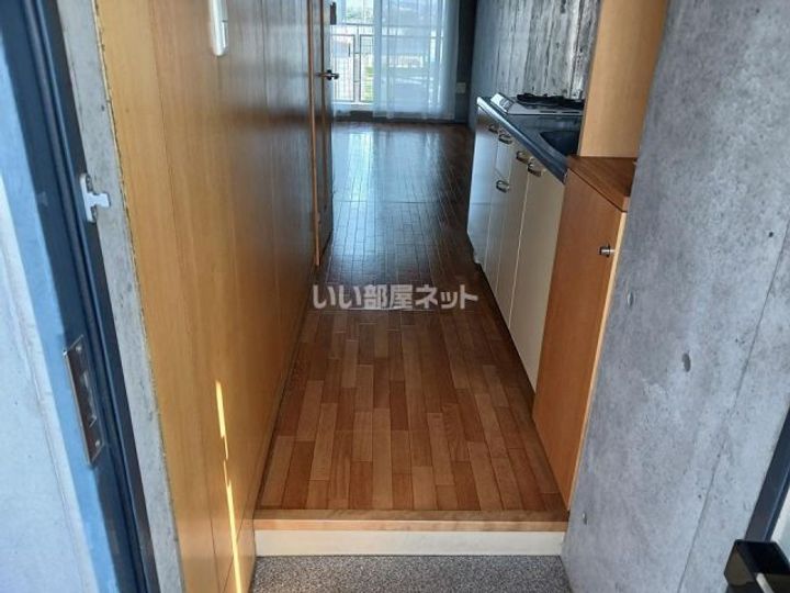 アルフォレスト森山の玄関