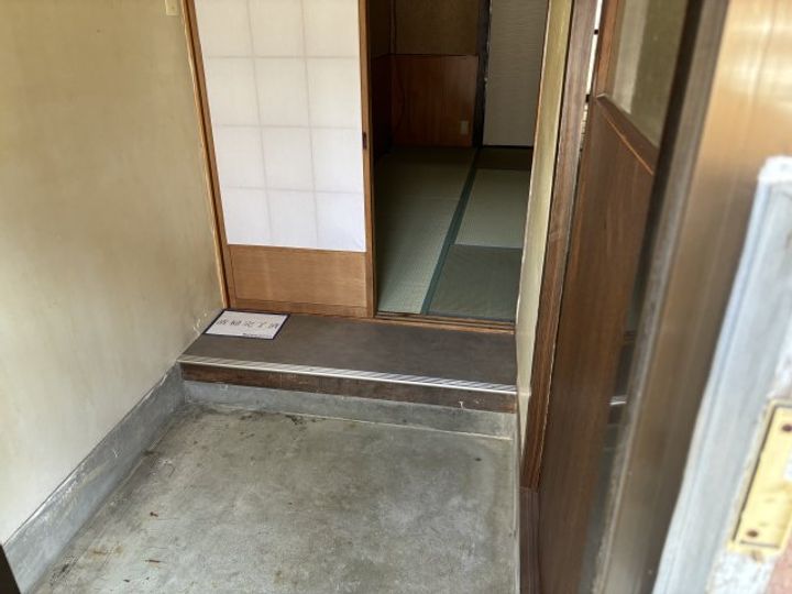 大阪府高槻市明野町(アパート)の賃貸物件の玄関