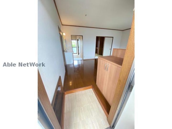 グリーンハイツIIIの玄関