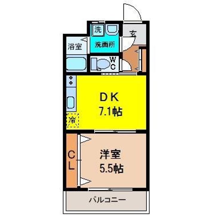 アールグレイマンション大村の間取り
