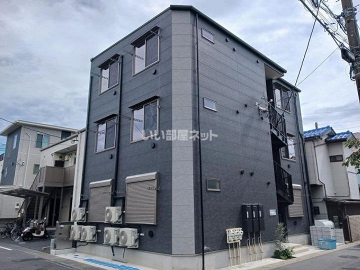 埼玉県草加市谷塚町(アパート)の賃貸物件の外観