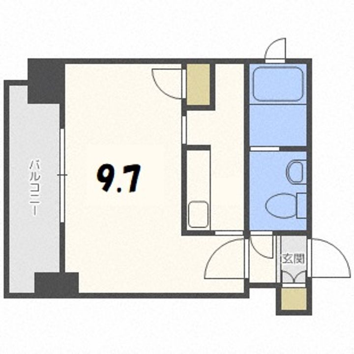 ビッグパレス南4条の間取り