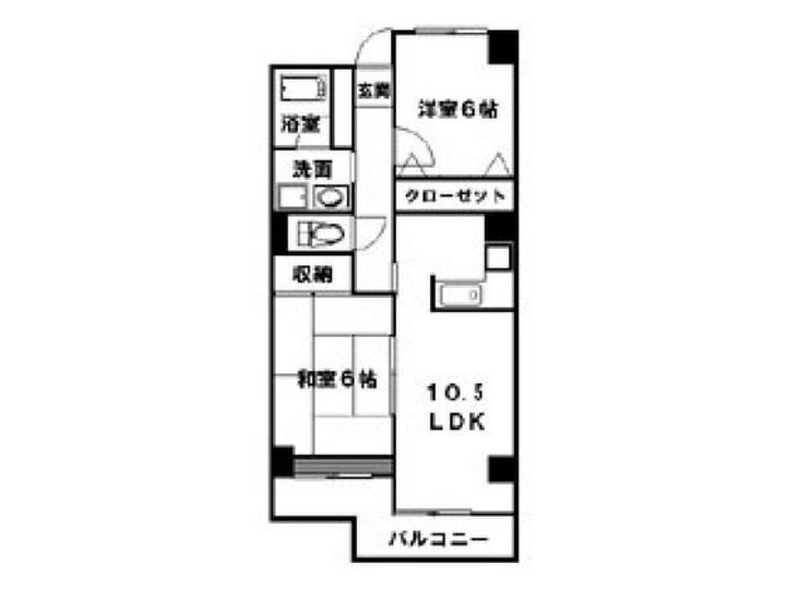 メゾンブランシュの間取り