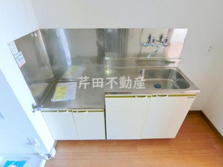 長野県長野市大字川合新田(アパート)の賃貸物件のキッチン