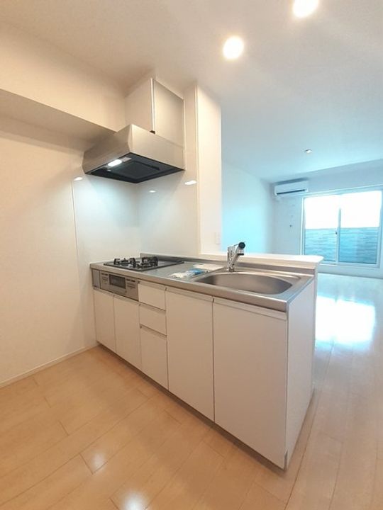 広島県福山市瀬戸町大字山北(アパート)の賃貸物件のキッチン