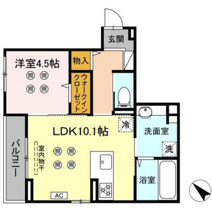 SHINYA BLDG.Vの間取り