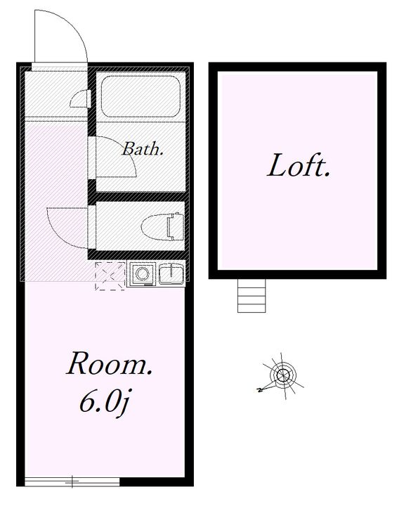 ユナイト生麦ジョルジオの間取り