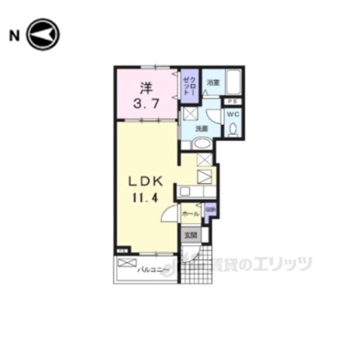 セレニテの間取り