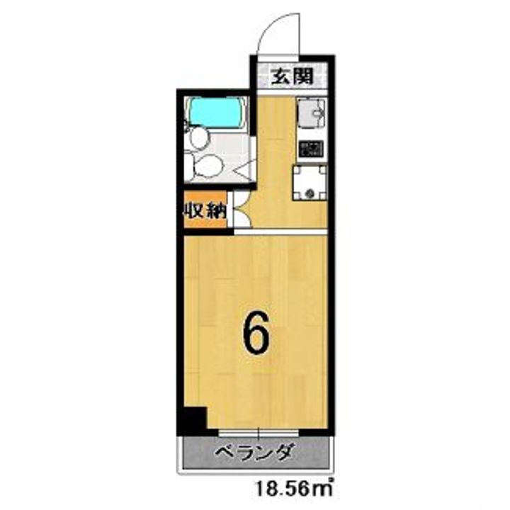 シャトーニシムラの間取り