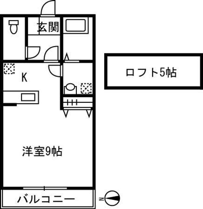 第2ミナミビルの間取り