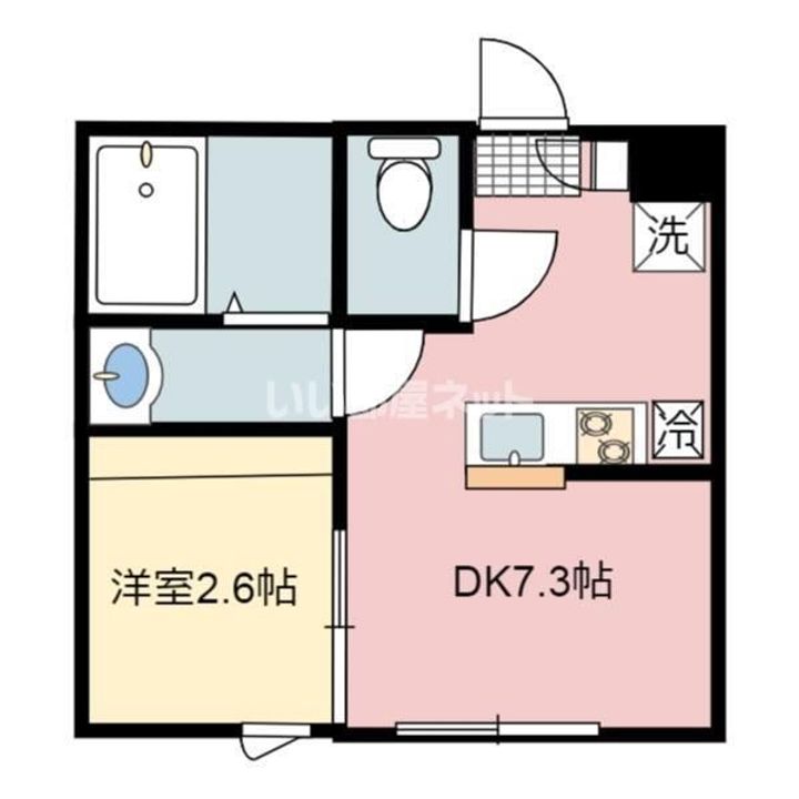 埼玉県熊谷市新堀新田(アパート)の賃貸物件の間取り