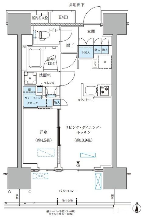 東京都江東区大島4(マンション)の賃貸物件の間取り