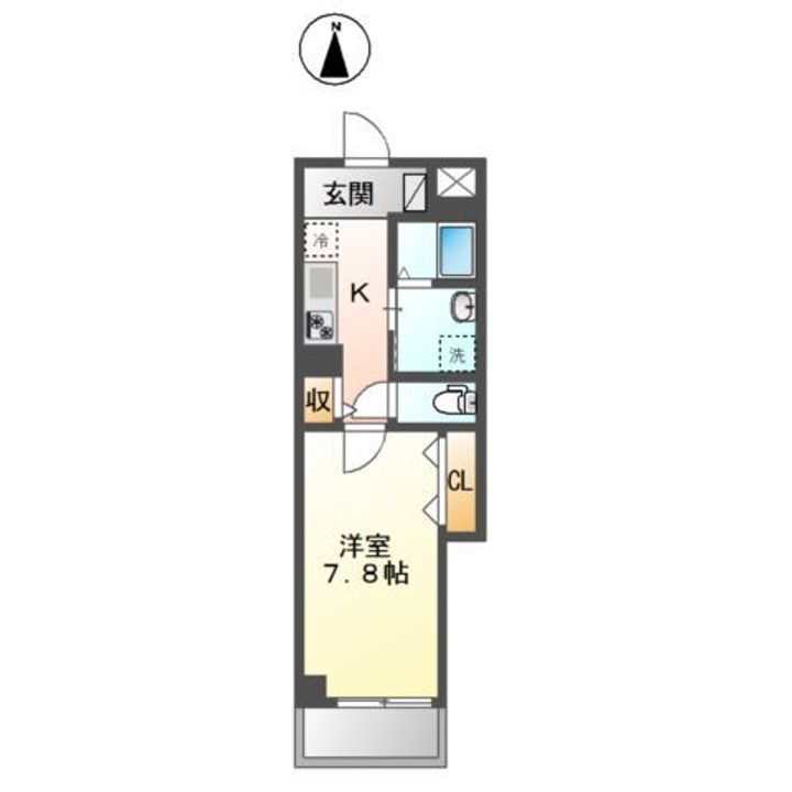 東京都墨田区東向島5(マンション)の賃貸物件の間取り
