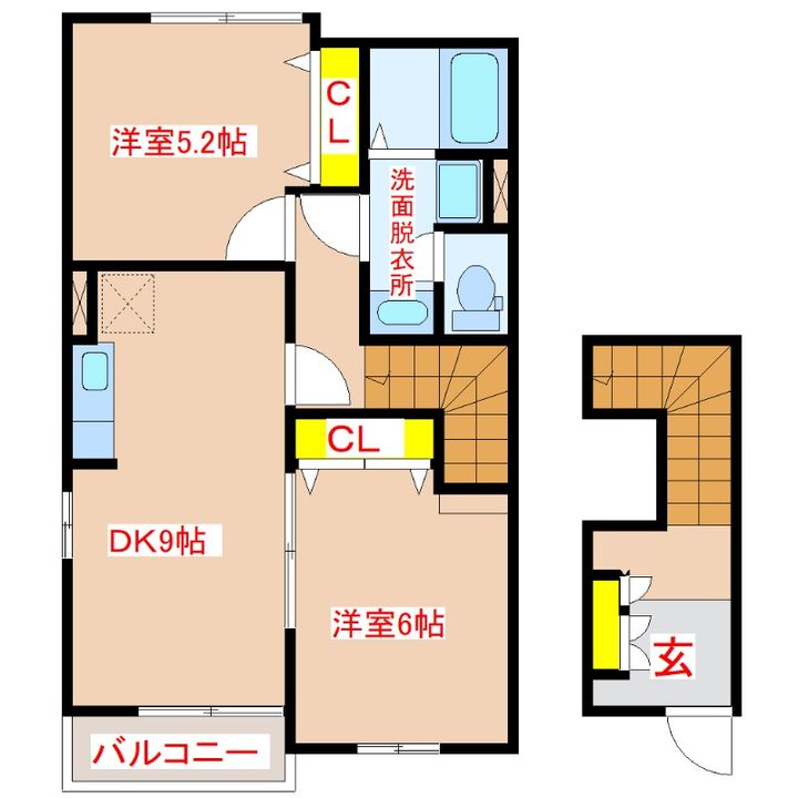 グリーンヒルズ清和 IIの間取り