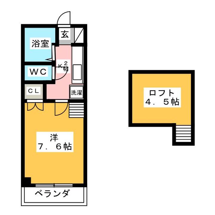 シューフルールIIIの間取り