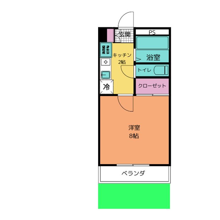 サンテラスSUGIYAMAの間取り