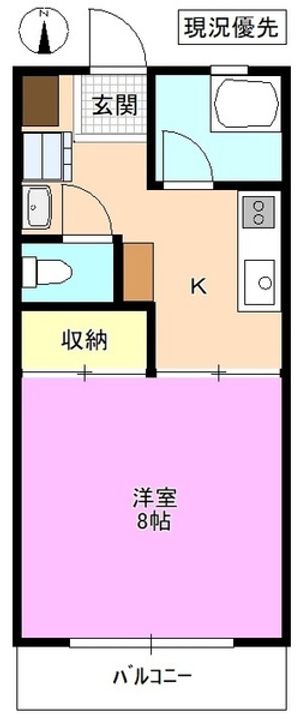 スカイハイツの間取り