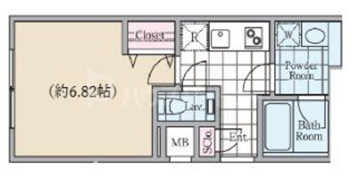 ReveResidence駒込の間取り