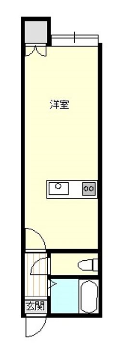 新潟県新発田市富塚町2(アパート)の賃貸物件の間取り